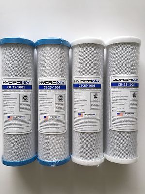 GE SMART WATER RO GXRM10G 1 & 5 MICRON PRE AND POST FILTERS  GE FXWTX GE FX12P
