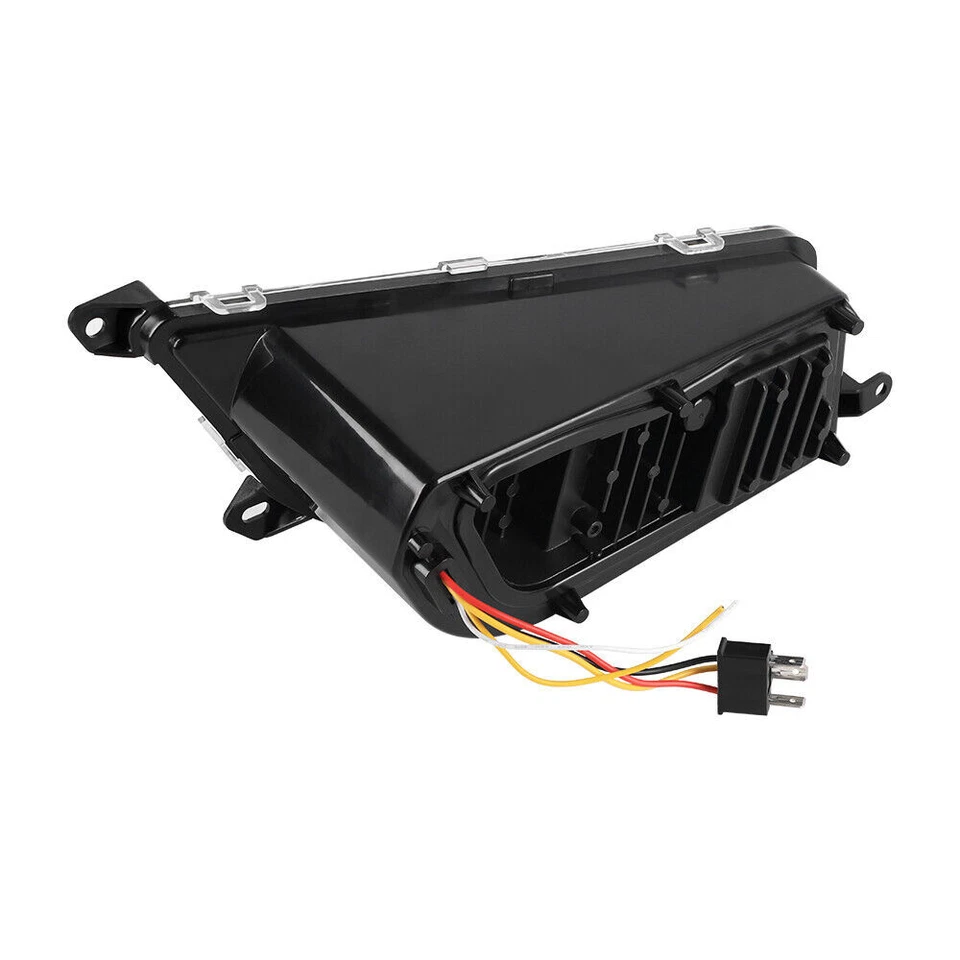 for Polaris General RZR 900 1000 XP Turbo 2014-2019 Pair LED Halo Headlights - Image 3 of 4