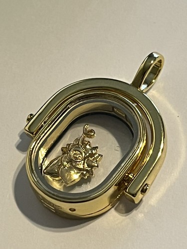 Origami Owl Gold Spinning Crystal Living Locket - Picture 6 of 6