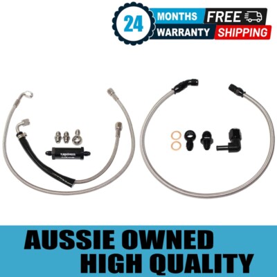 Turbo Pros Turbo Oil Feed&Water Line Kit For Ford Falcon XR6 BA/BF/FG Barra 4.0L
