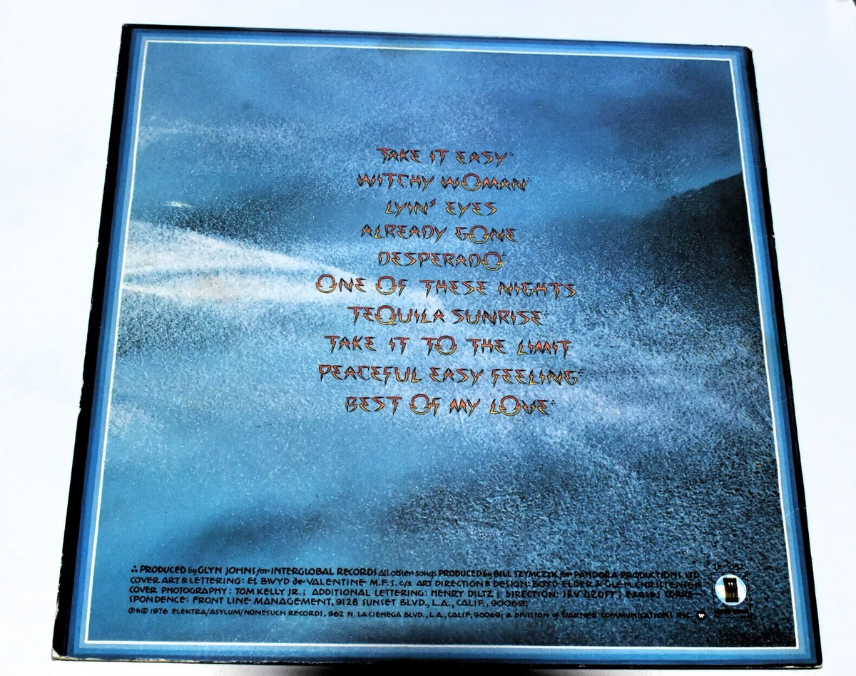 The Eagles Greatest Hits 1971-1975 Asylum 7E-1052 Rock LP Vinyl