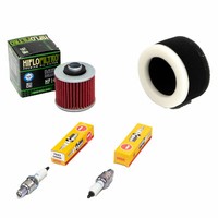 Wartungspaket FüR Yamaha XV 250 Virago 1989-2000 Luftfilter ÖLfilter ZüNdkerzen