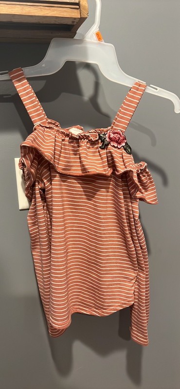 Girls Lily Bleu Cold Shoulder Top Size 10
