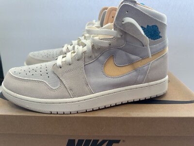 Size 13 - Air Jordan 1 Zoom Comfort 2 High Light Orewood Citrus