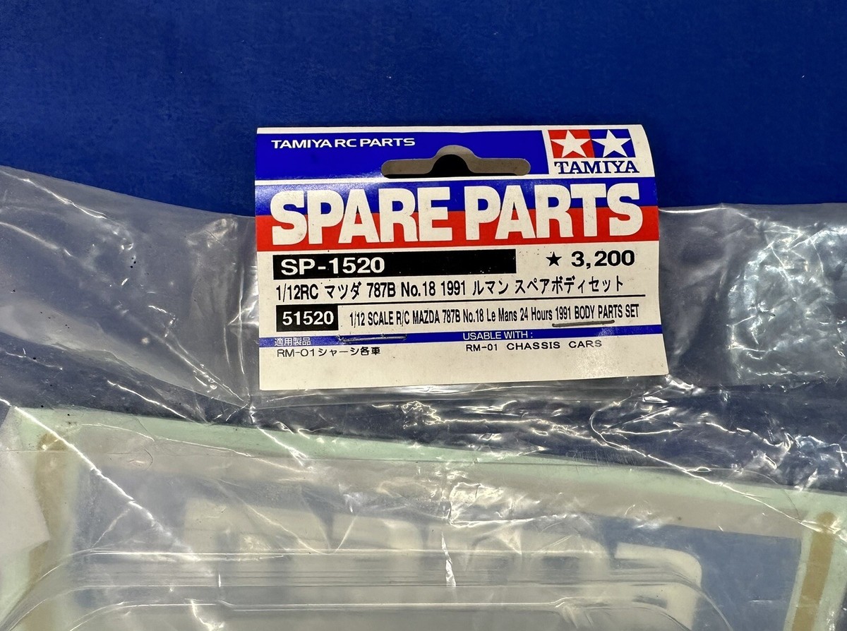 NEW Tamiya 1/12 RC Mazda 787B Spare Body Set 51520 | eBay