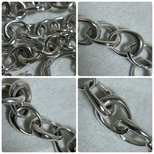 Georg Jensen Sterling Silver 925 Bracelet #433- Offspring M size 19.8 cm - Picture 5 of 12