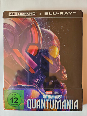 ANT-MAN and the WASP QUANTUMANIA - 4K ULTRA HD +BLU-RAY - Steelbook - NEU; OVP