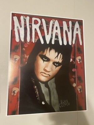 NIRVANA ポスター　Vintage　ヴィンテージ 　poster Nirvana Vintage Poster Wall Decor – Twentyonefox