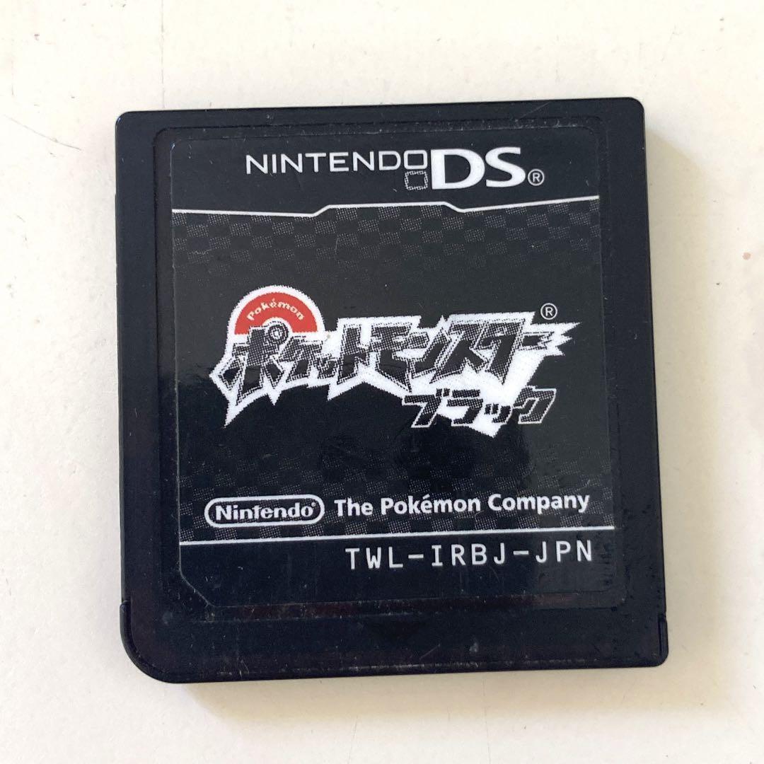 Pokemon BLACK Nintendo DS Japanese Cartridge only Video Game Pokemon BLACK Nintendo DS Japanese Cartridge only Video Game