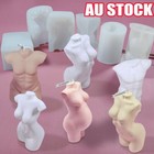 <!--F#f_0-->3D Body Candle Mold Silicone Soap Wax Mould Male and Female Design Art AUS<!--F/-->