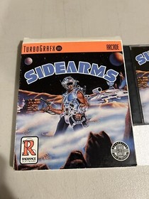 Side Arms TurboGrafx-16 1990 Game Complete Boxed TG16 Sidearms