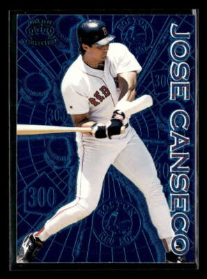 1996 Pacific Crown Collection Jose Canseco Milestones #M-4 Boston Red Sox U2589