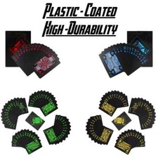 Playing Cards Waterproof Plastic Deck PVC Poker Card Creative Party Game Gift