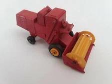 1960s 1970s Matchbox #65 Claas Columbine Harvester Excellent Lesney England Red