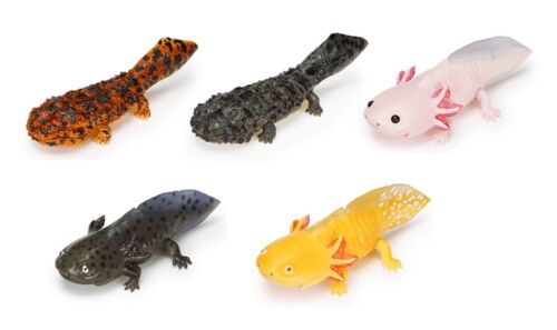 Diversity of Life on Earth Japanese Giant Salamander & Axolotl Bandai Figure set - Picture 1 of 9