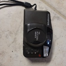 Olympus Accura Zoom 105 35mm Point  Shoot Film Camera Untested clean