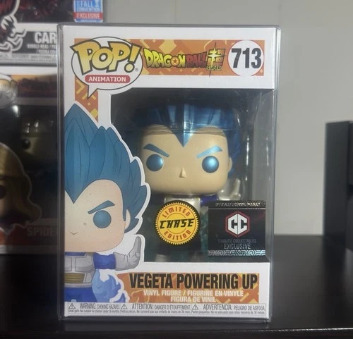Funko Pop! Vinyl: Dragon Ball - Vegeta Powering up (Metallic) Chase Chalice 713