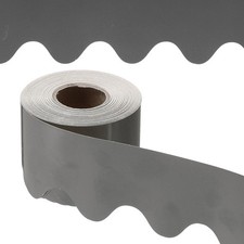 Bulletin Board Border, 65.5 Feet Poster Chalkboard Cork, Gray