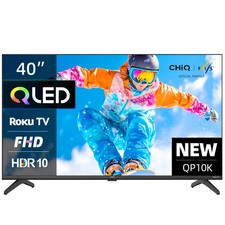 CHiQ 32-40" 1080p QLED Full HD HDR10 Smart TV 60 Hz Roku TV Google TV