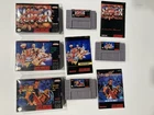 SNES CIB Lot of 3 Games - Fatal Fury 2, Art of Fighting, Super Street Fighter II