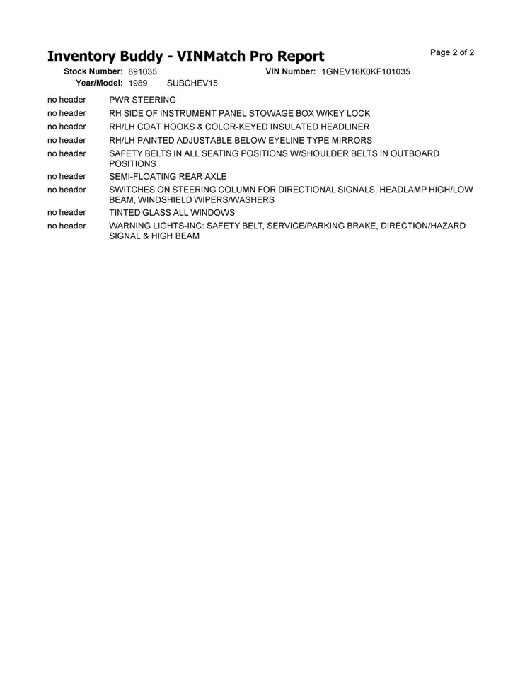 Automatic Transmission Fits 87-92 BLAZER/JIMMY (full size) 377274 - Image 3 of 4