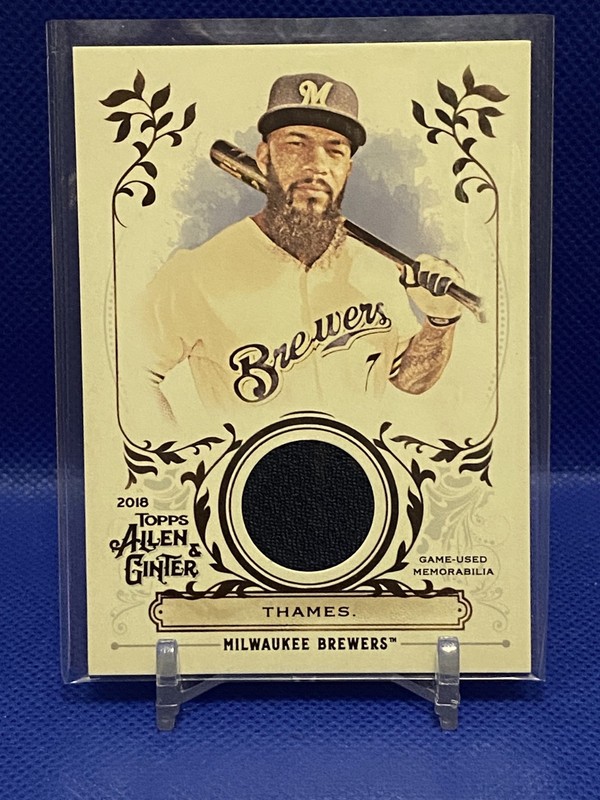 2018 Topps Allen & Ginter's Full-Size Game Used Relic Eric Thames #FSRA-ET
