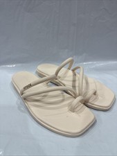 Crocs Miami Sandals Women's US 7 Sand Slip On Toe Loop Thong Flip Flop EBS2634