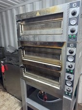 Cuppone 3 Deck 3 Phase Pizza Oven Very Little Use