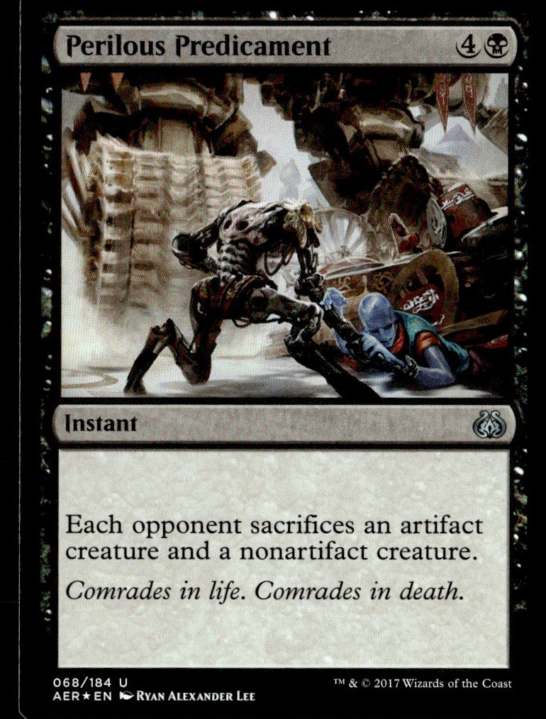 2017 Aether Revolt Foil  Perilous Predicament Expansion/Uncommon #68