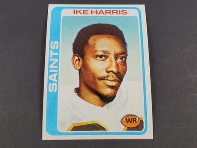 1978 TOPPS FOOTBALL #367 IKE HARRIS HIGH GRADE NR MINT + BEAUTIFUL