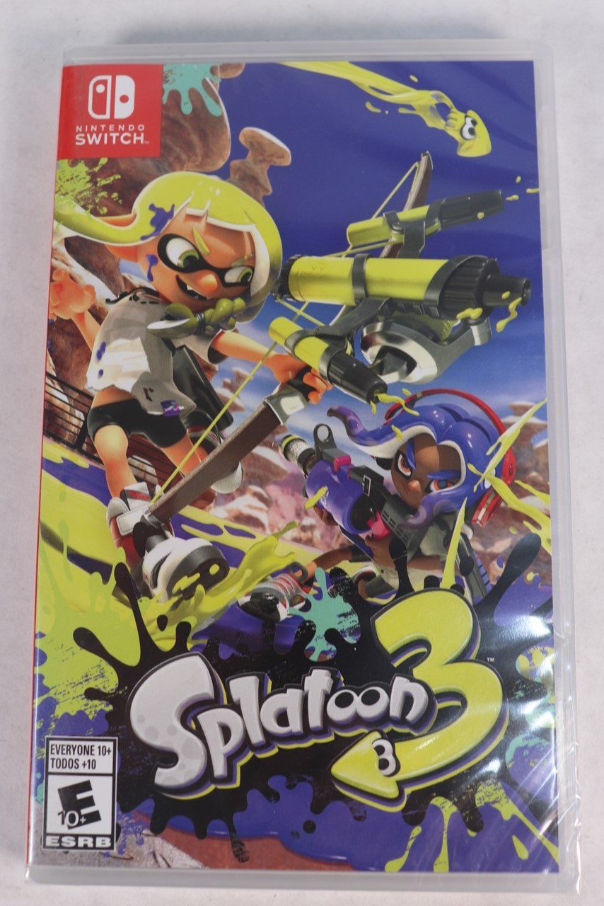 Nintendo Switch Splatoon 3 New