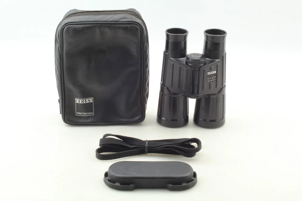 Late Model [ N MINT Case ] Zeiss 10x40 B T* P Binoculars West Germany From JAPAN - Image 4 of 4