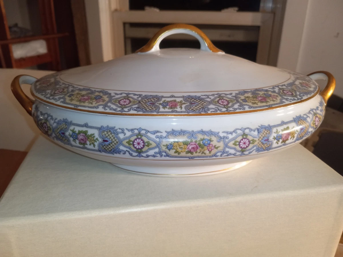 KPM白磁　Covered Vegetable Dish with figure Covered Vegetable Bowl Noritake for sale | eBay