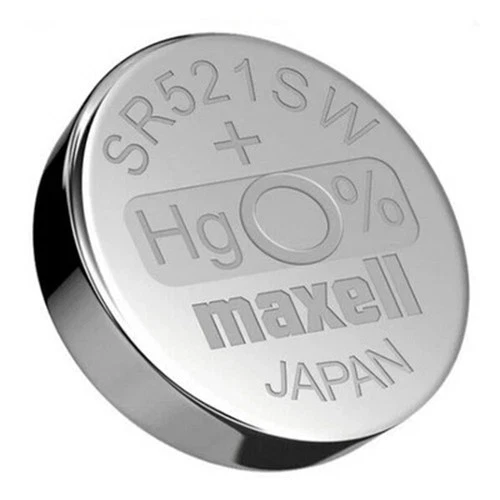 Baterías de reloj Maxell 379 SR521SW óxido de plata 5x 10x 25x 50x 100x Foto 3 de 4