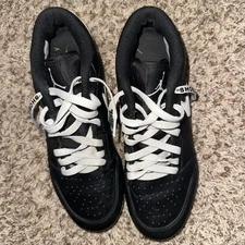 Jordan 1 Men Vapor Edge Football Cleat Black&White 8.5ShipsFast Price Negotiable