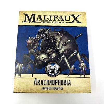 Malifaux Third Edition Arachnophobia Arcanist Versatile Miniatures Open Box