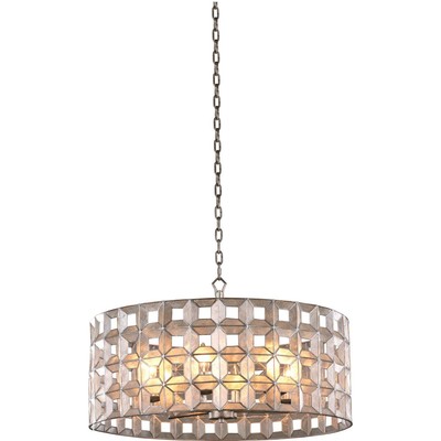 Kalco Lighting 509152OSL Prado Pendant Oxidized Silver Leaf