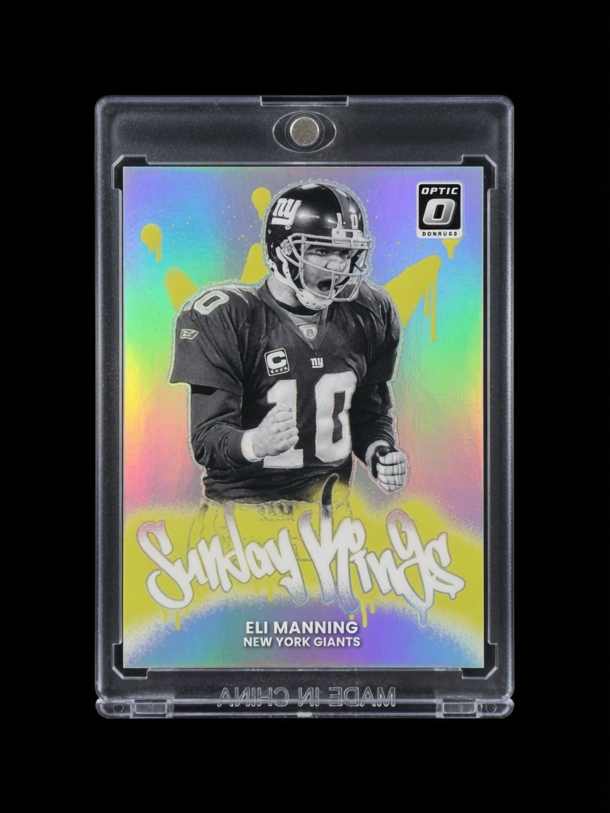 Panini 2025 Donruss Optic Sunday Kings Eli Manning #29 New York Giants NFL