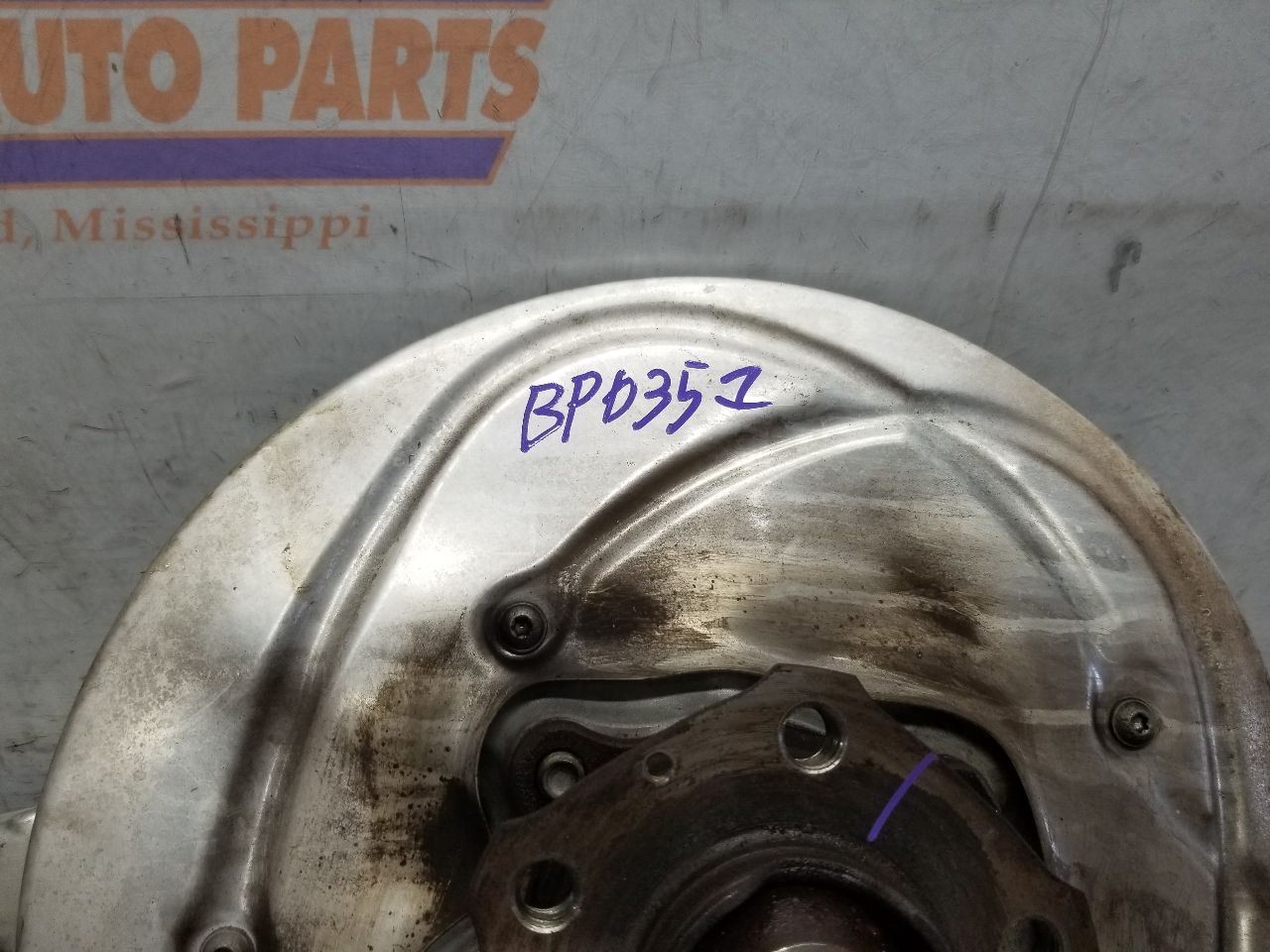 18 2018 AUDI Q5 2.0L TURBO SPINDLE KNUCKLE FRONT RIGHT PASSENGER AWD