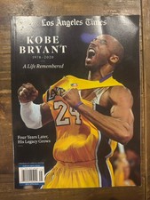 Los Angeles Times Kobe Bryant 1978-2020 Magazine