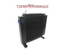 Enfriador de aceite hidráulico con ventilador 200L/min 12V ST150 A46 ex
