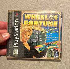 Hasbro Wheel of Fortune PS1 Multiplayer NTSC-U/C