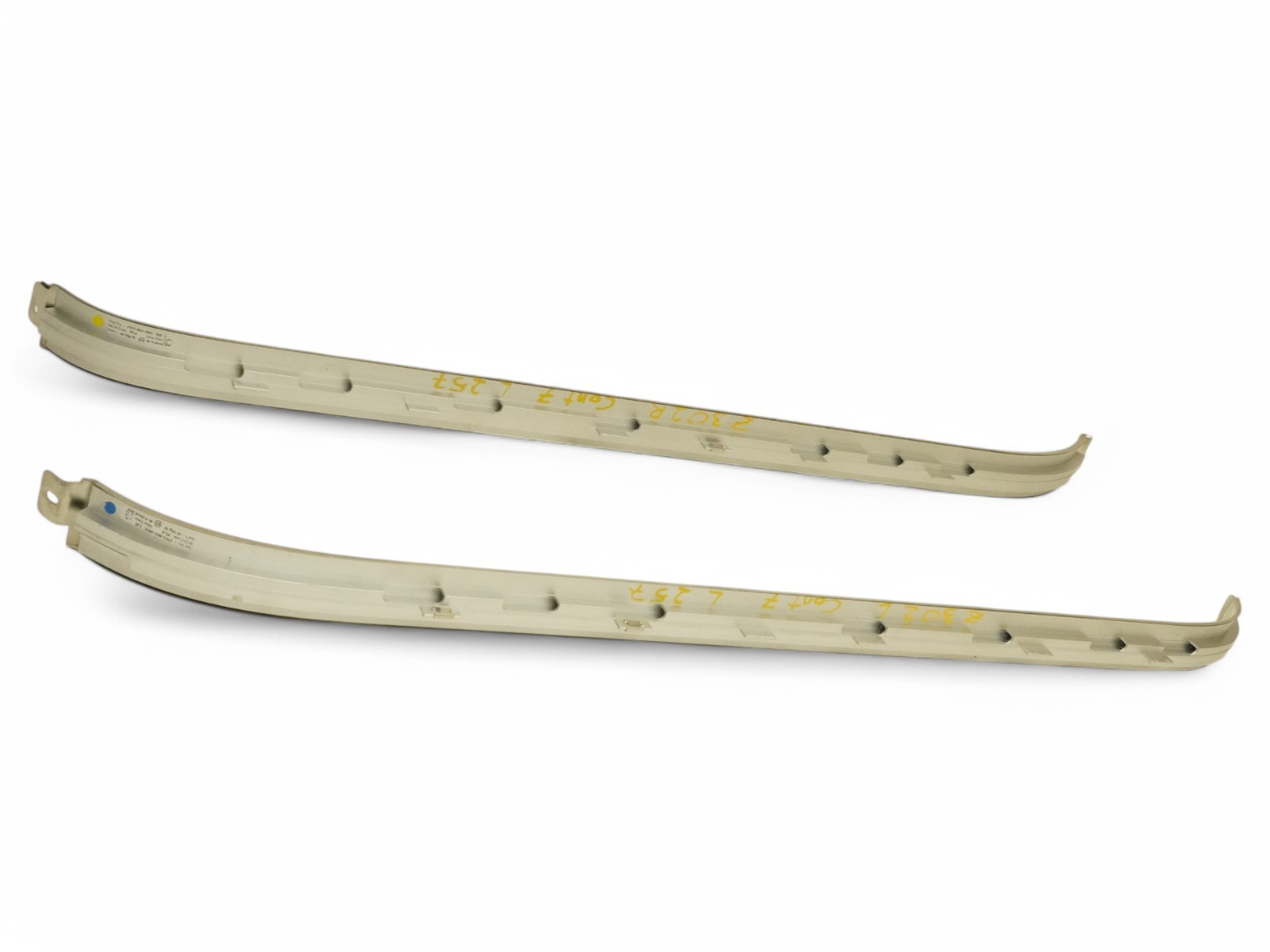 03-10 Bentley Continental GT Sill Scuff Plate Trim Cover Left Right Set Of 2 OEM