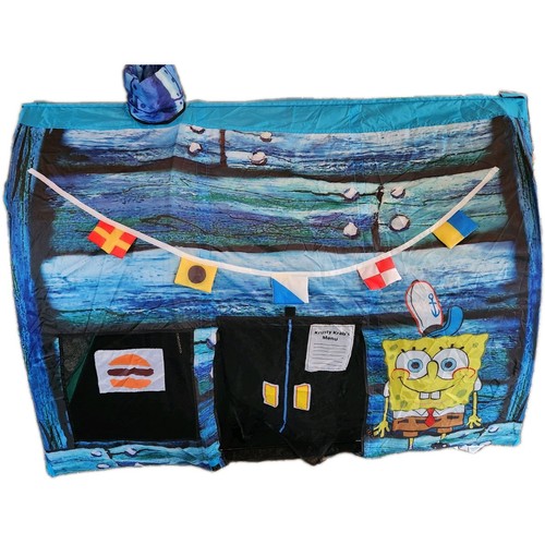 SpongeBob SquarePants Krusty Krab Play Tent 2003 vintage (RARE) *see Description
