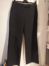 George. Black Stripe Smart Trousers. Size 10
