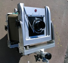 KODAK MASTER VIEW CAMERA 4X5 w/ COPAL No. 1 576 PRINZ LENS 1:45/150mm 11015