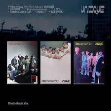 P1HARMONY [UNIQUE] 9th Mini Album PHOTO BOOK Ver/CD+Photo Book+4 Card+etc+GIFT