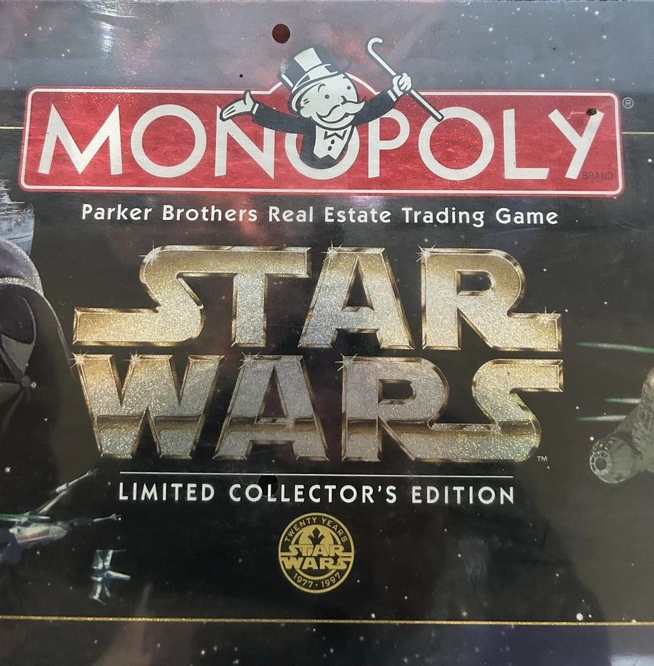 1996 Monopoly Star Wars Limited Collector's Edition Board Game Sealed - Image 2 of 4