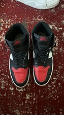 Nike Air Jordan 1 Retro High OG Bred Toe Size 12