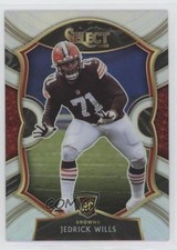 2020 Panini Select Concourse Silver Prizm Jedrick Wills #90 7l6